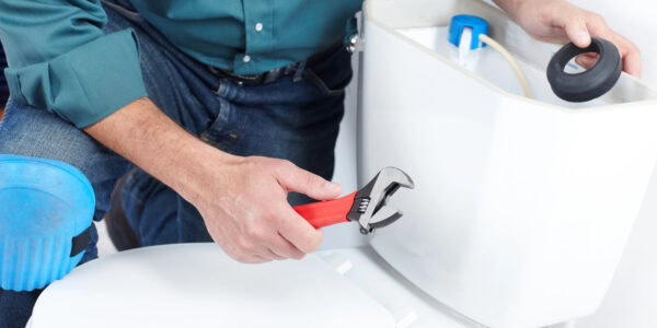 worker with a wrench